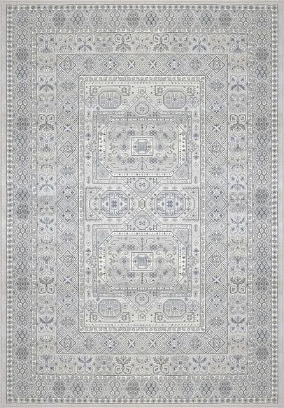 Dynamic Rugs ANCIENT GARDEN 57147-9696 Silver and Grey